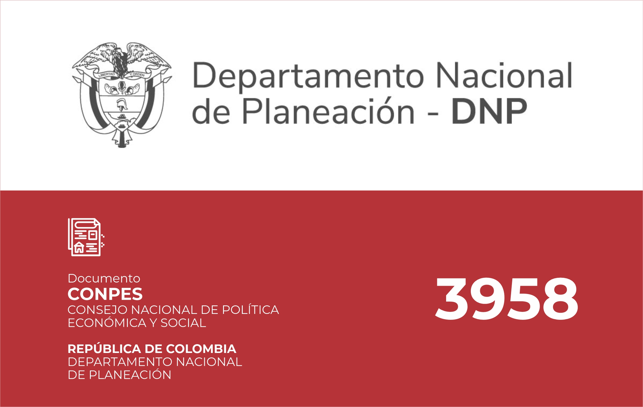 CONPES-3958